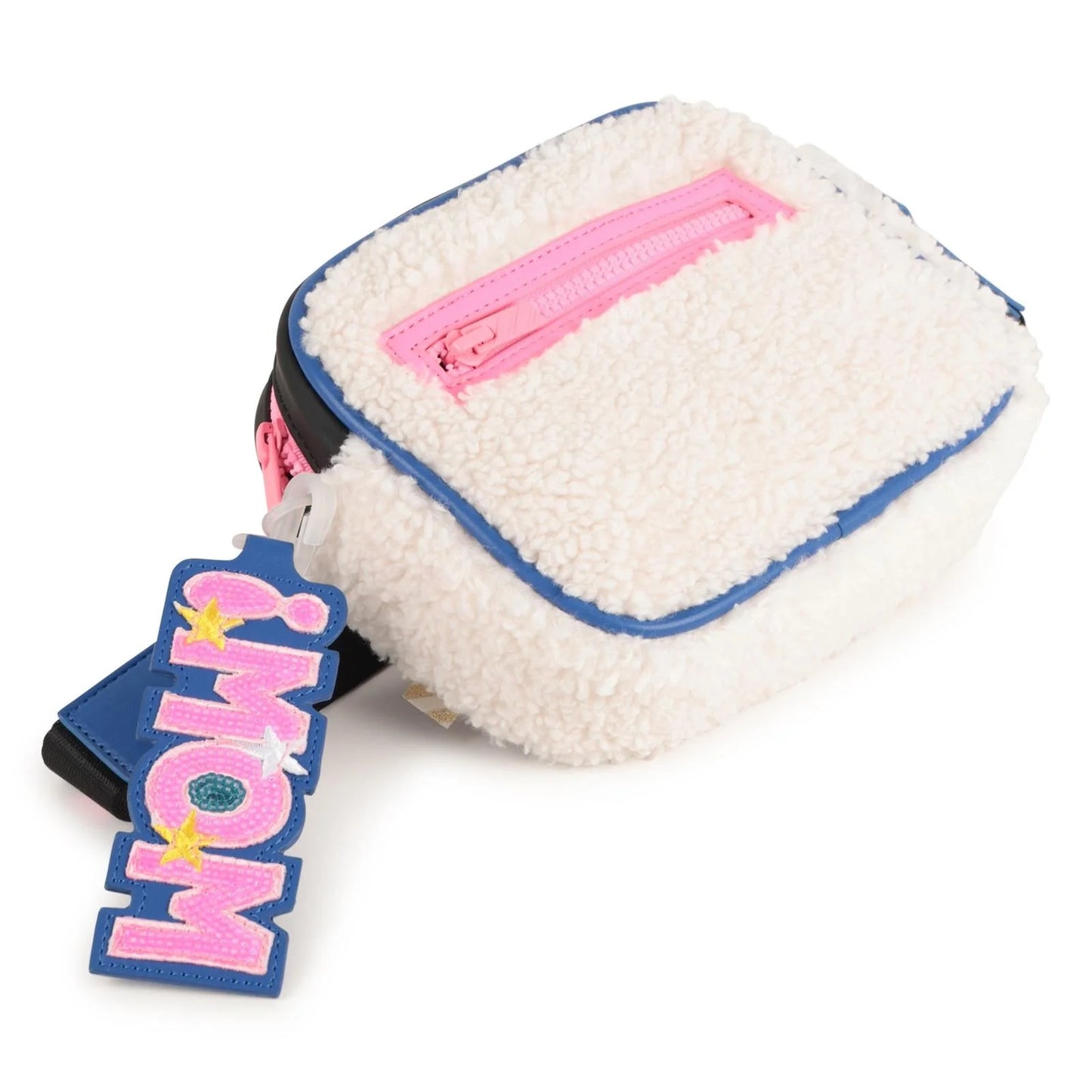 BILLIEBLUSH GIRLS SHEEPSKIN CROSSBODY BAG