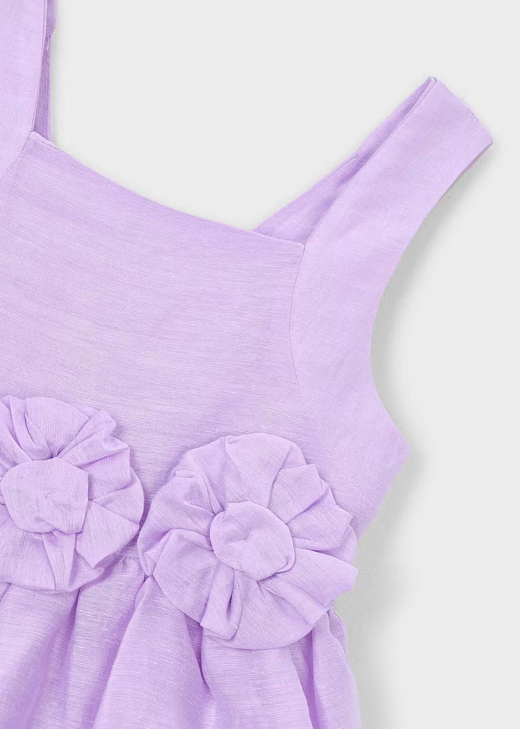 MAYORAL GIRL'S FLORAL FORMAL DRESS