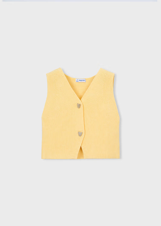 _MAYORAL KNITTED WAISTCOAT WITH BUTTONS
