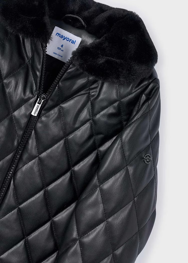 MAYORAL GIRLS QUILTED COAT