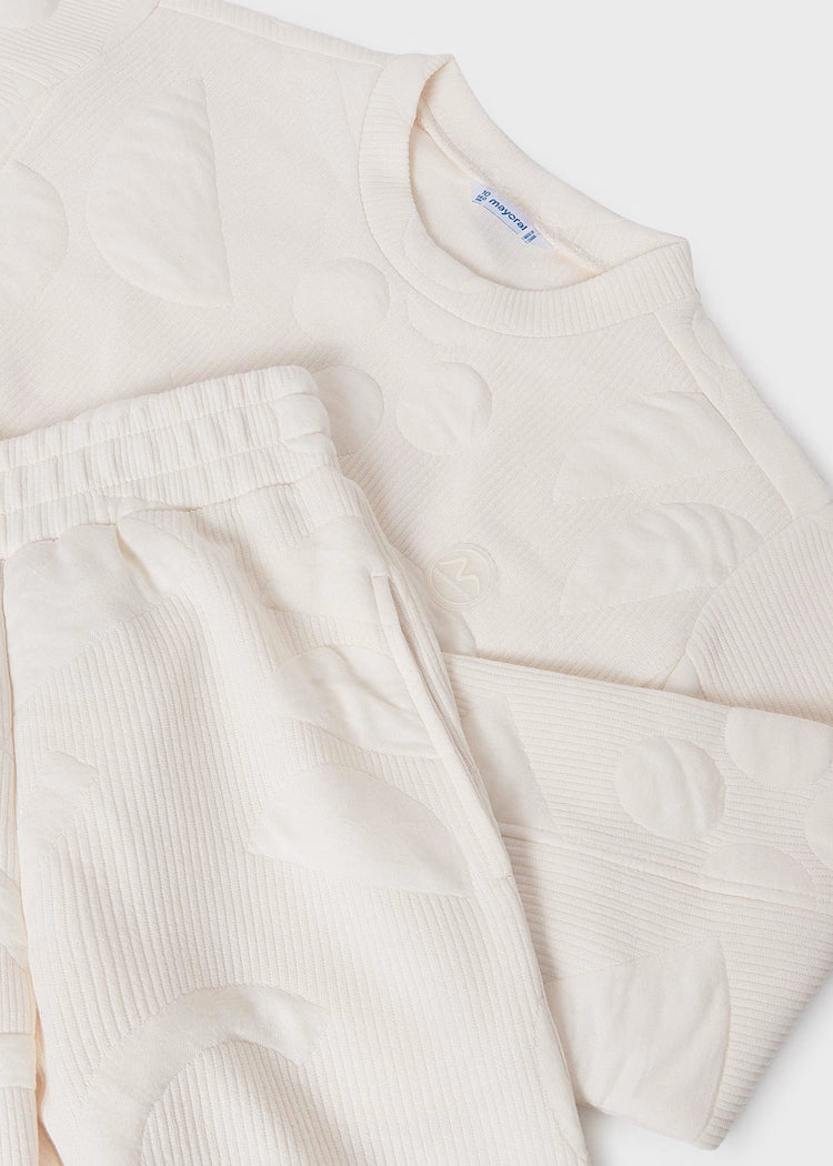 MAYORAL GIRLS QUILTED TRACKSUIT