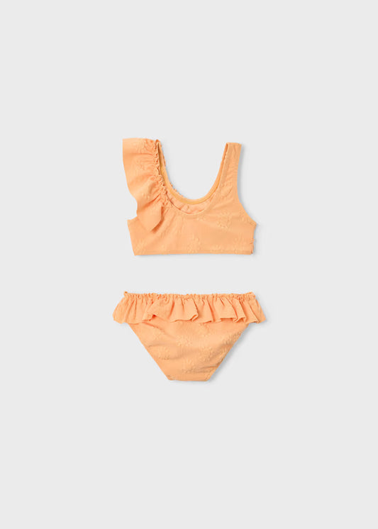 MAYORAL GIRL'S RUFFLED BIKINI