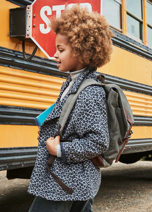 MAYORAL JACQUARD COAT