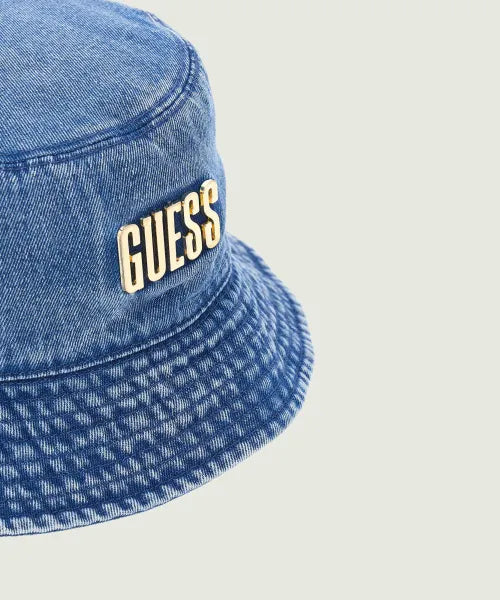 GUESS WOMAN DENIM RAIN HAT