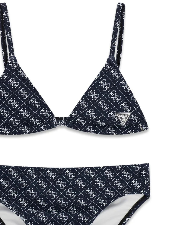 GUESS KIDS 4G LOGO BIKINI