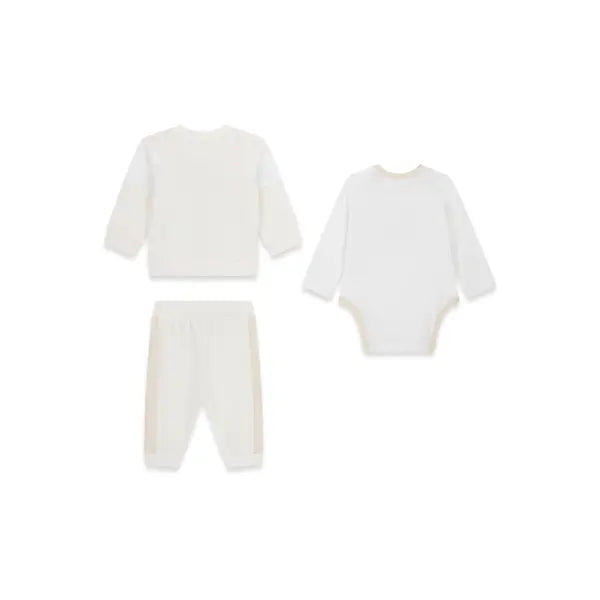 GUESS KIDS COTTON 3 PIECES TRACKSUIT