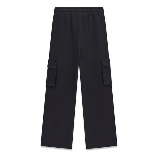 GUESS KIDS GIRLS COTTON FLEECE CARGO PANTS