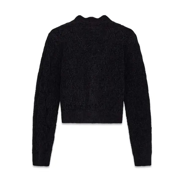 GUESS KIDS GIRLS CHENILLE CARDIGAN