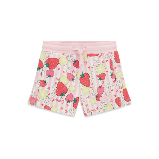GUESS KIDS FRENCH TERRY MULTIPRINT SHORTS