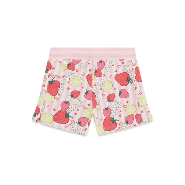 GUESS KIDS FRENCH TERRY MULTIPRINT SHORTS