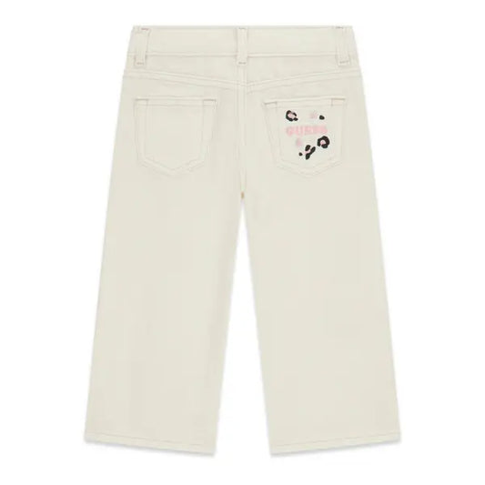 GUESS KIDS GMD RIGID BULL DENIM PALAZZO PANTS