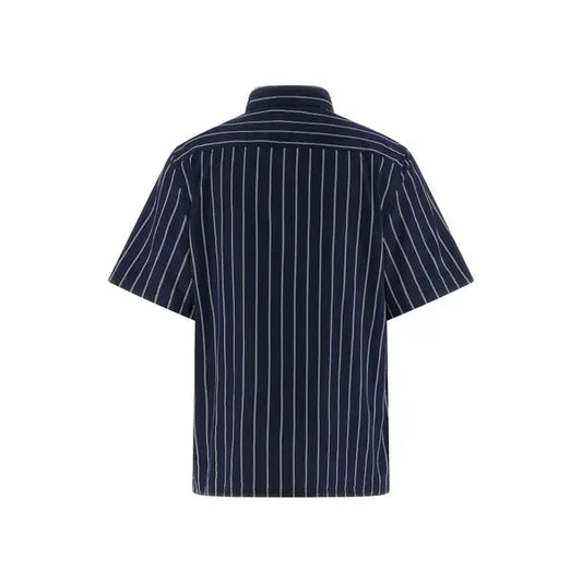 GUESS MAN YARN DYED CRINKLE SHIRT