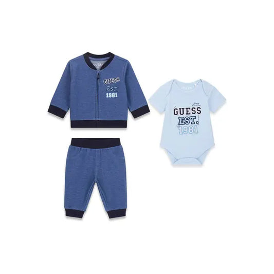 GUESS KIDS COTTON 3 PIECES SET