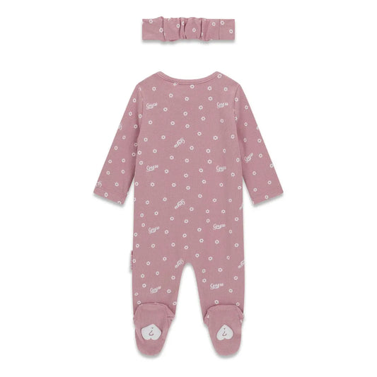 GUESS KIDS RIB HEADBAND & BODYSUIT SET