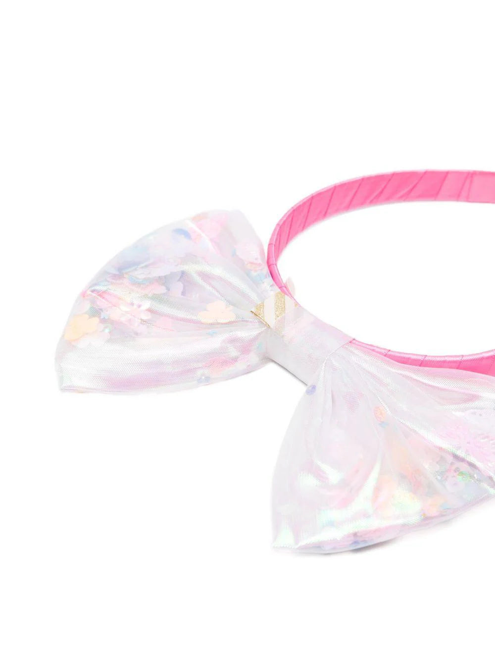BILIEBLUSH GIRLS HEADBAND WITH BOW AND POM POM