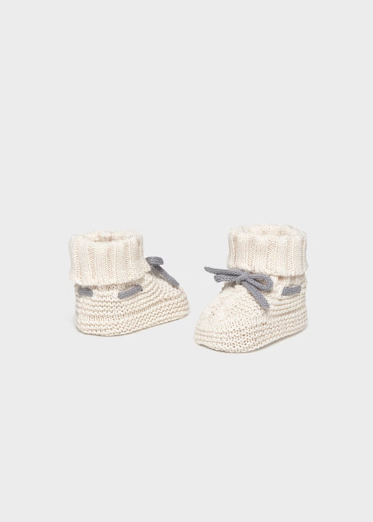 MAYORAL NEWBORN KIDS KNIT BOOTIES
