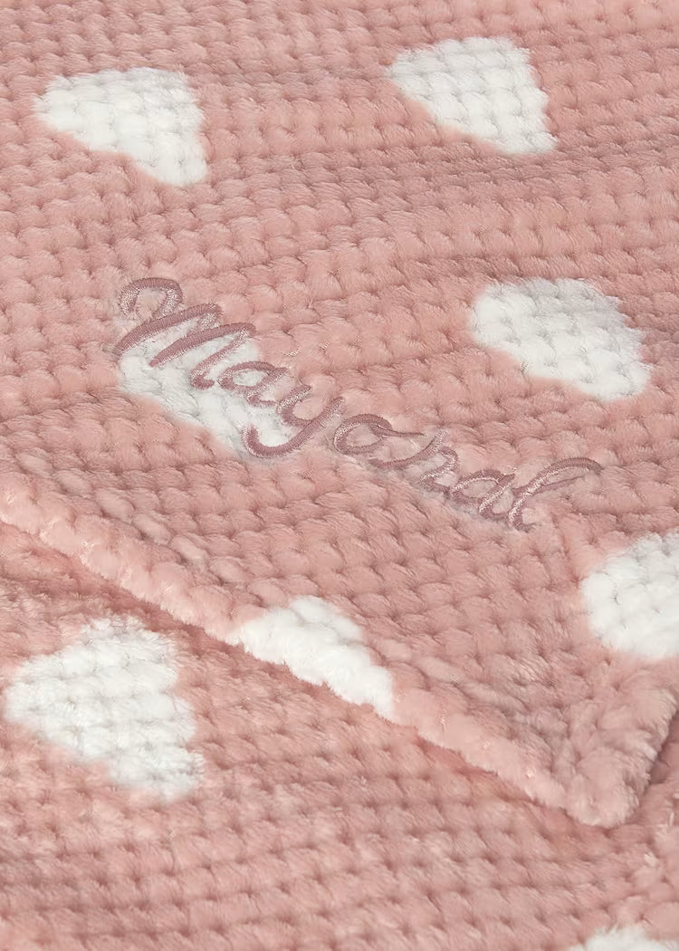 MAYORAL BABIES DOUBLE FACE FAUX-FUR BLANKET