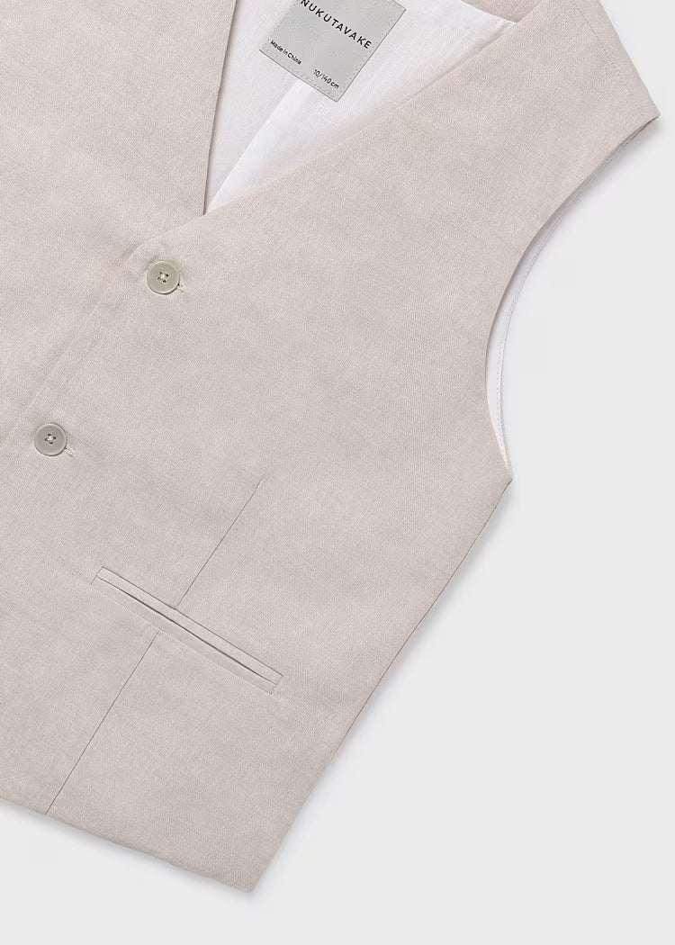 MAYORAL LINEN SUITING VEST
