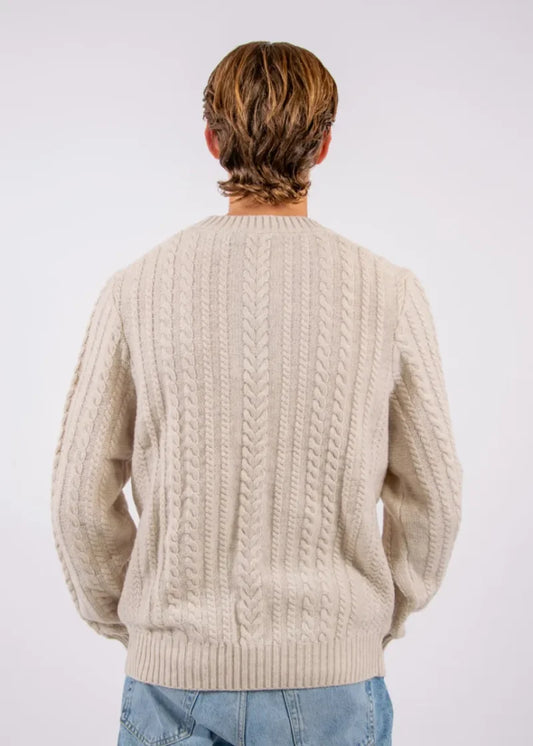 LYLE & SCOTT CABLE KNITT CREW NECK JUMPER