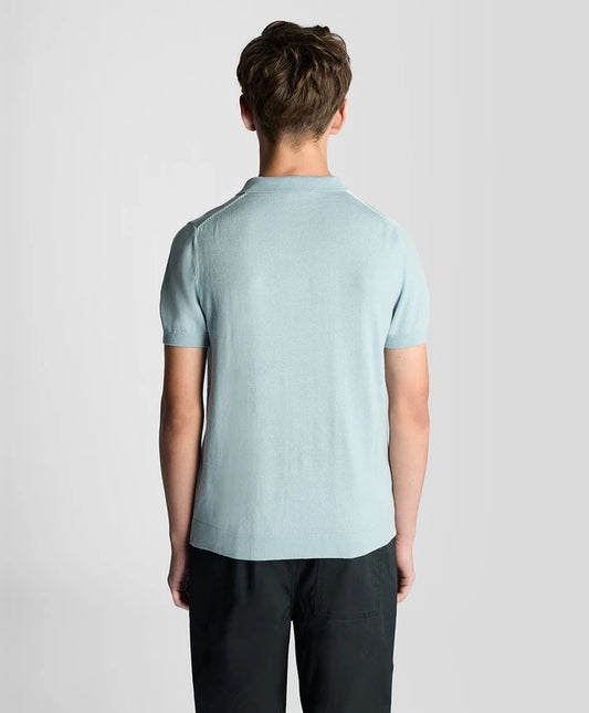 LYLE & SCOTT KIDS KNITTED POLO SHIRT