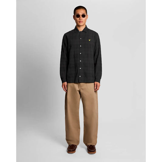 LYLE & SCOTT LS CHECK PLEAD SHIRT