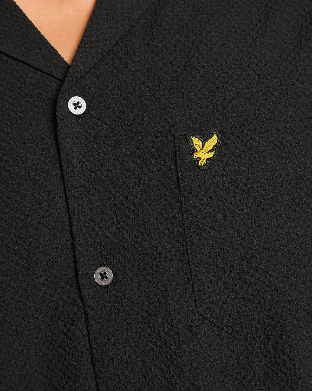 LYLE & SCOTT SS CRINLE SHIRT