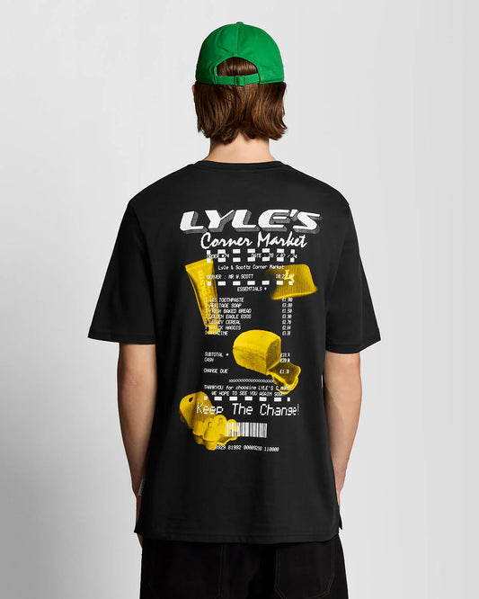 LYLE & SCOTT BACK PRINT GRAPHIC T-SHIRT