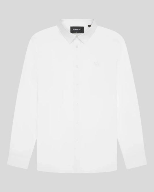 LYLE&SCOTT TONAL EASY CARE POPLIN SHIRT