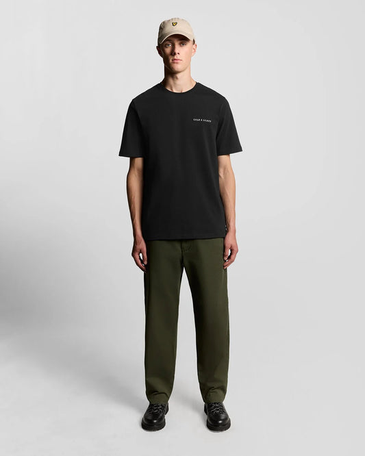 LYLE & SCOTT SCRIPT LOGO CREW NECK