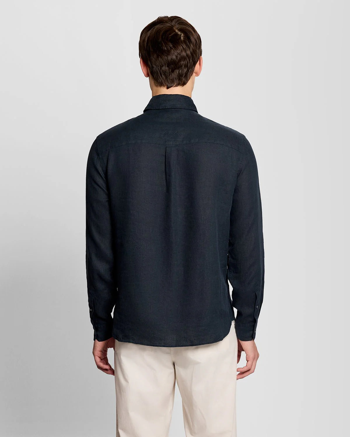 LYLE & SCOTT LINEN BUTTON DOWN SHIRT