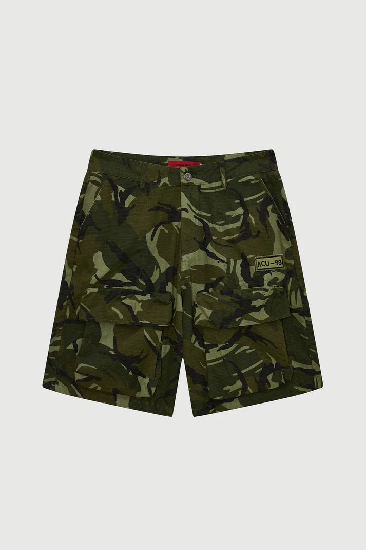 ACUPUNCTURE FASHION METAL CARGO SHORTS