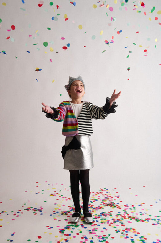 TWO IN A CASTLE METALLICA PLEATHER MINI SKIRT