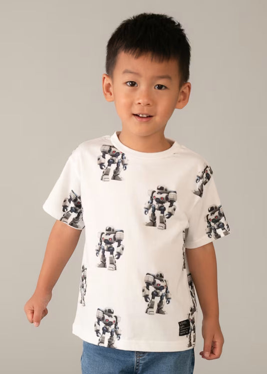 _MAYORAL ROBOT PRINTED T SHIRT
