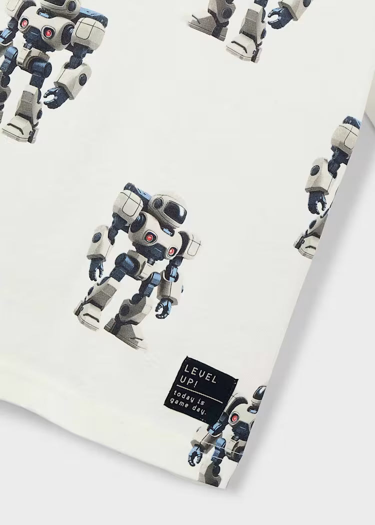 _MAYORAL ROBOT PRINTED T SHIRT