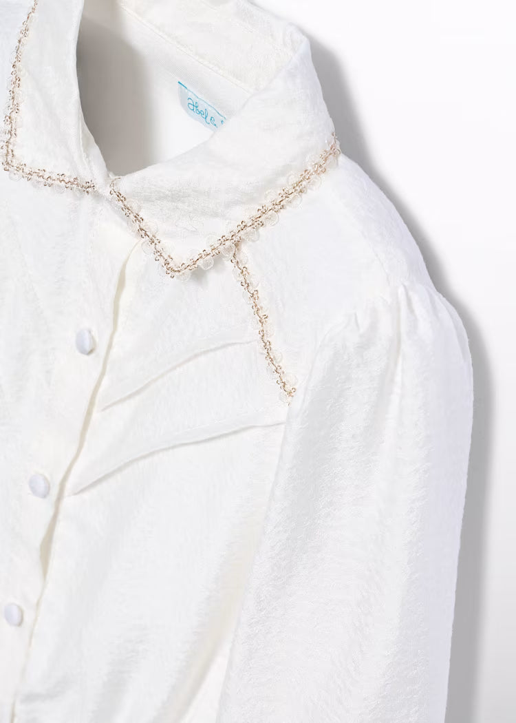 ABEL & LULA GIRLS COLLAR CEREMONY BLOUSE
