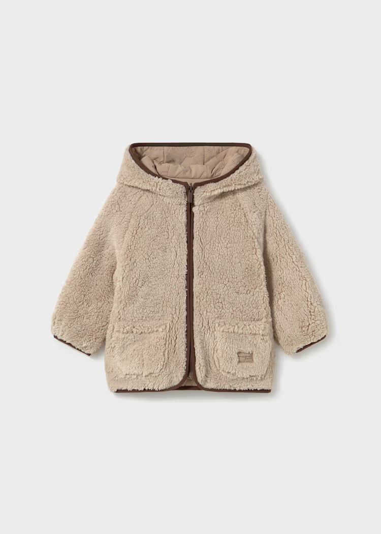 MAYORAL REVERSIBLE SHEARLING BABY JACKET