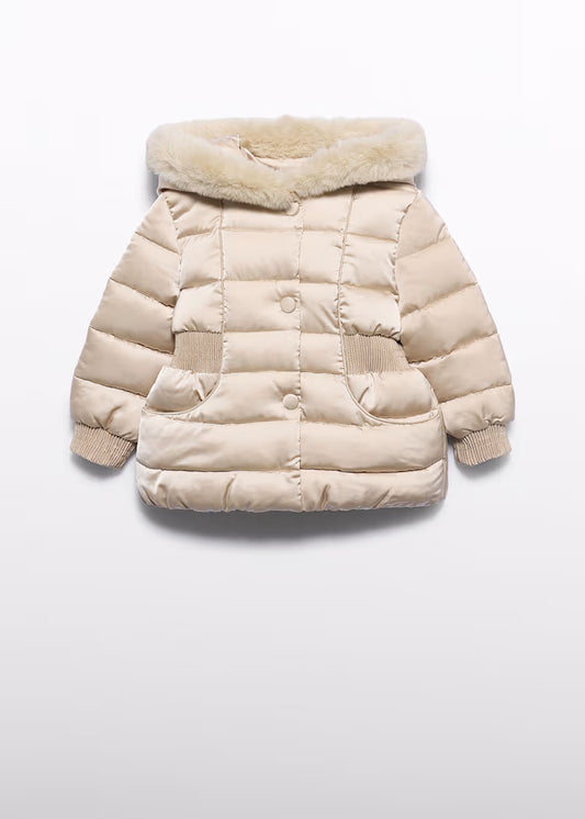 ABEL & LULA CROPPED PUFFER JACKET