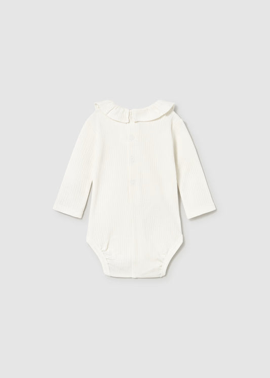 MAYORAL NEWBORN BASIC RUFFLE BODYSUIT
