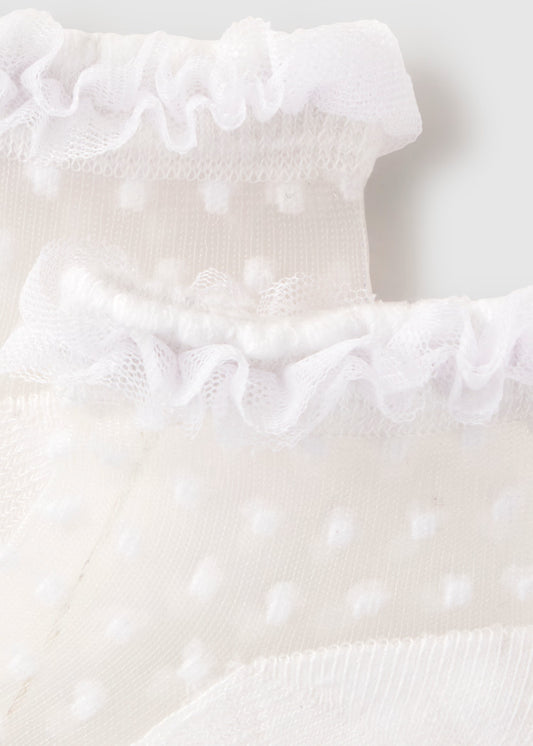 MAYORAL NEWBORN PLUMETI SOCKS