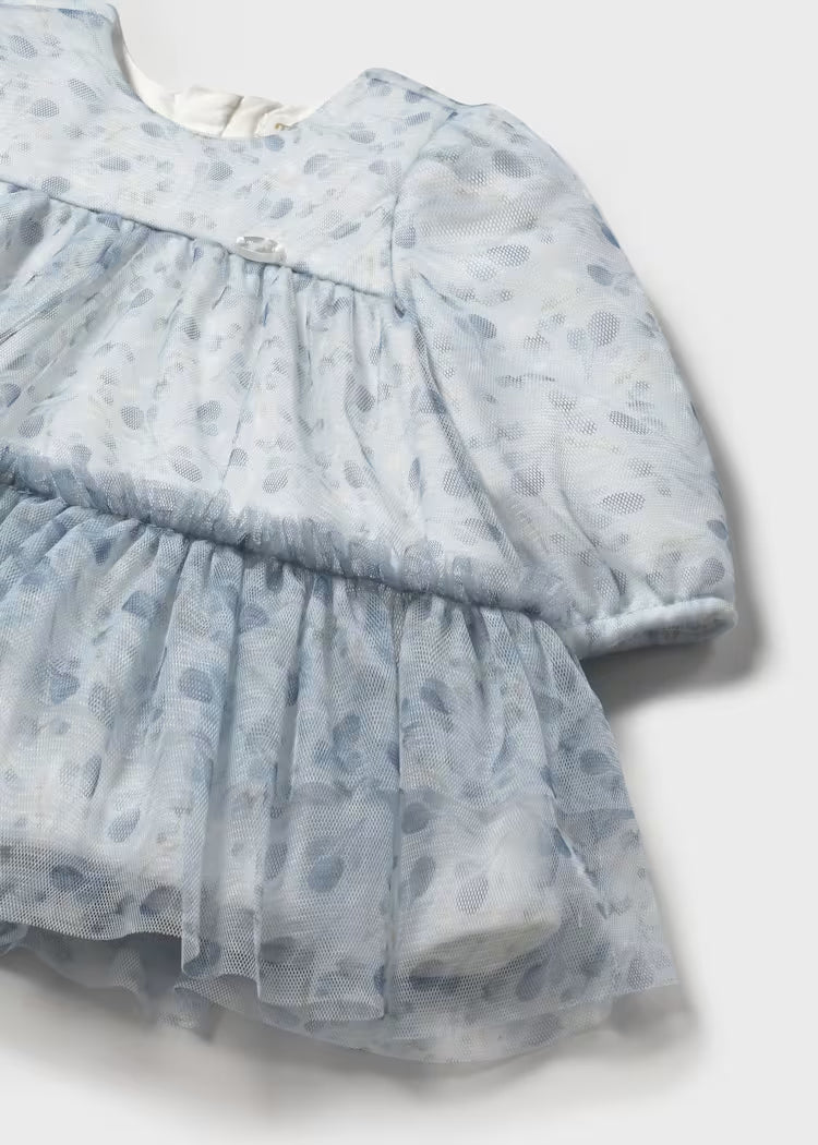 MAYORAL NEWBORN TULLE DRESS