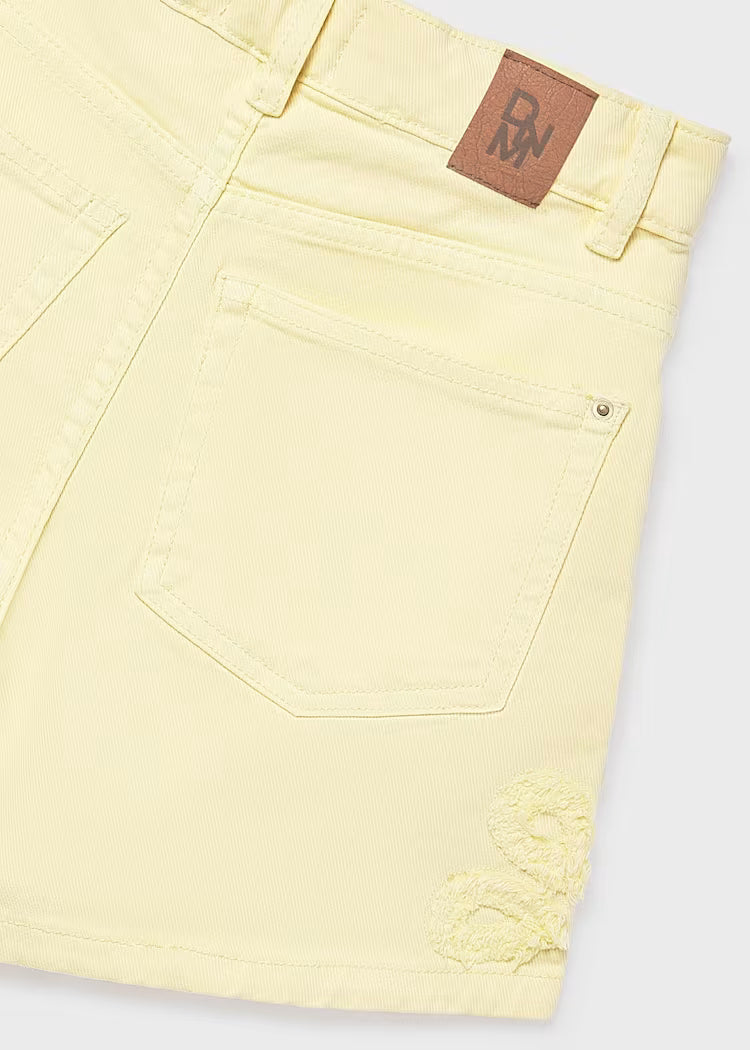 MAYORAL GIRLS FLOWER SHORT PANTS