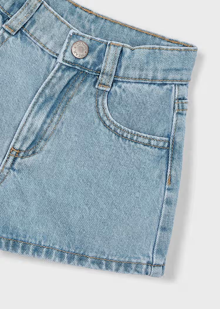 _MAYORAL GIRLS BASIC JEAN SHORT