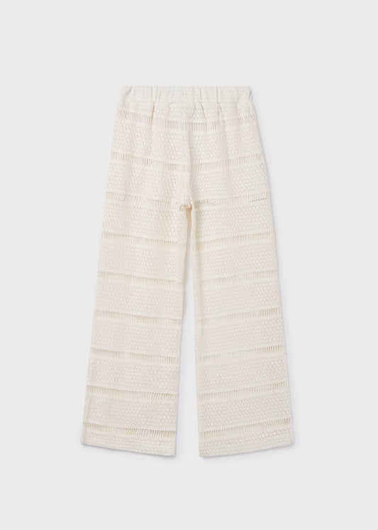 MAYORAL LONG CROCHET TROUSER