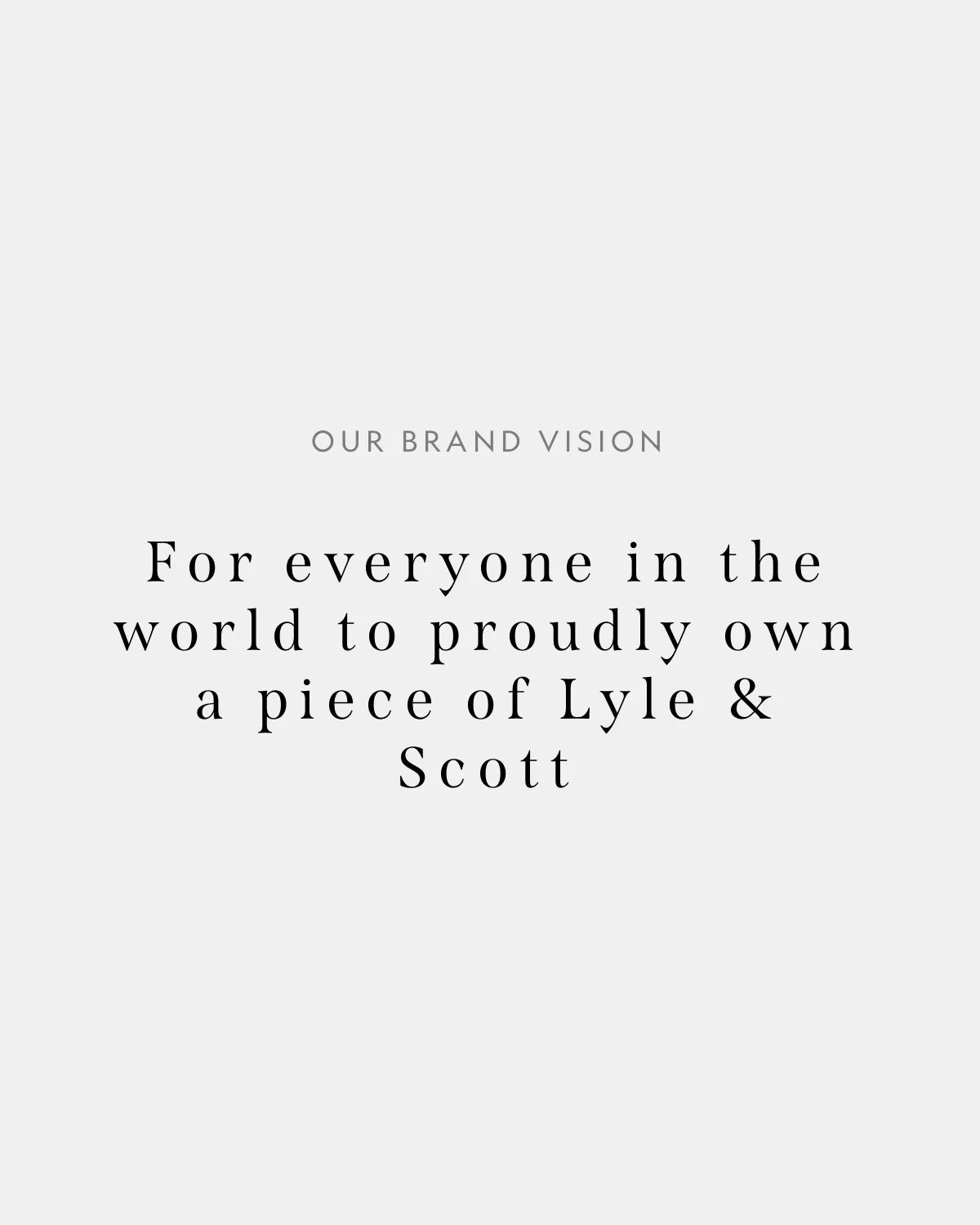 LYLE & SCOTT LS LOGO COTTON T SHIRT