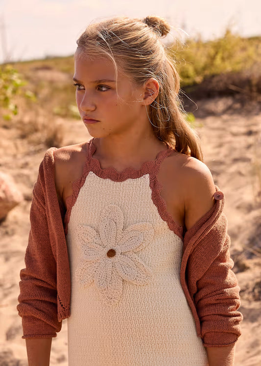 MAYORAL GIRLS KNITTED DRESS