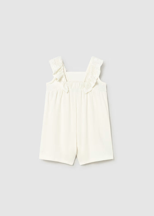 MAYORAL GIRLS LACE JUMPSUIT