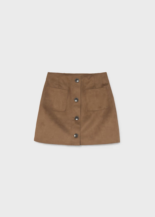 MAYORAL KIDS SUEDE SKIRT