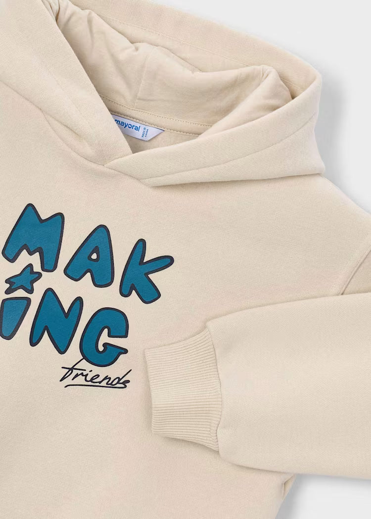 MAYORAL KIDS MAKING FRIENDS HOODIE