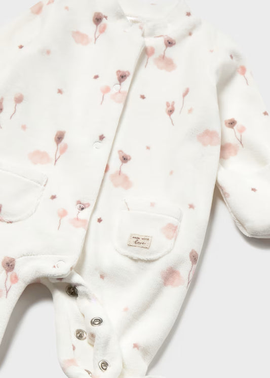 MAYORAL NEWBORN BABY PRINTED ROMPER