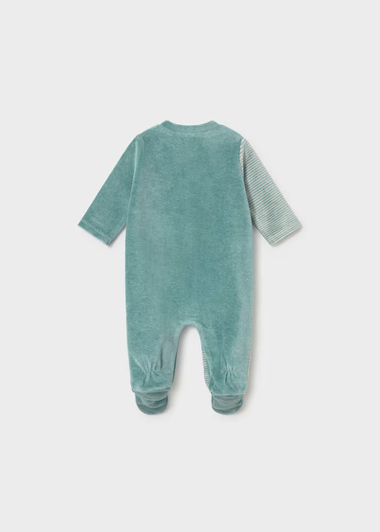 MAYORAL KIDS VELOUR ONESIE